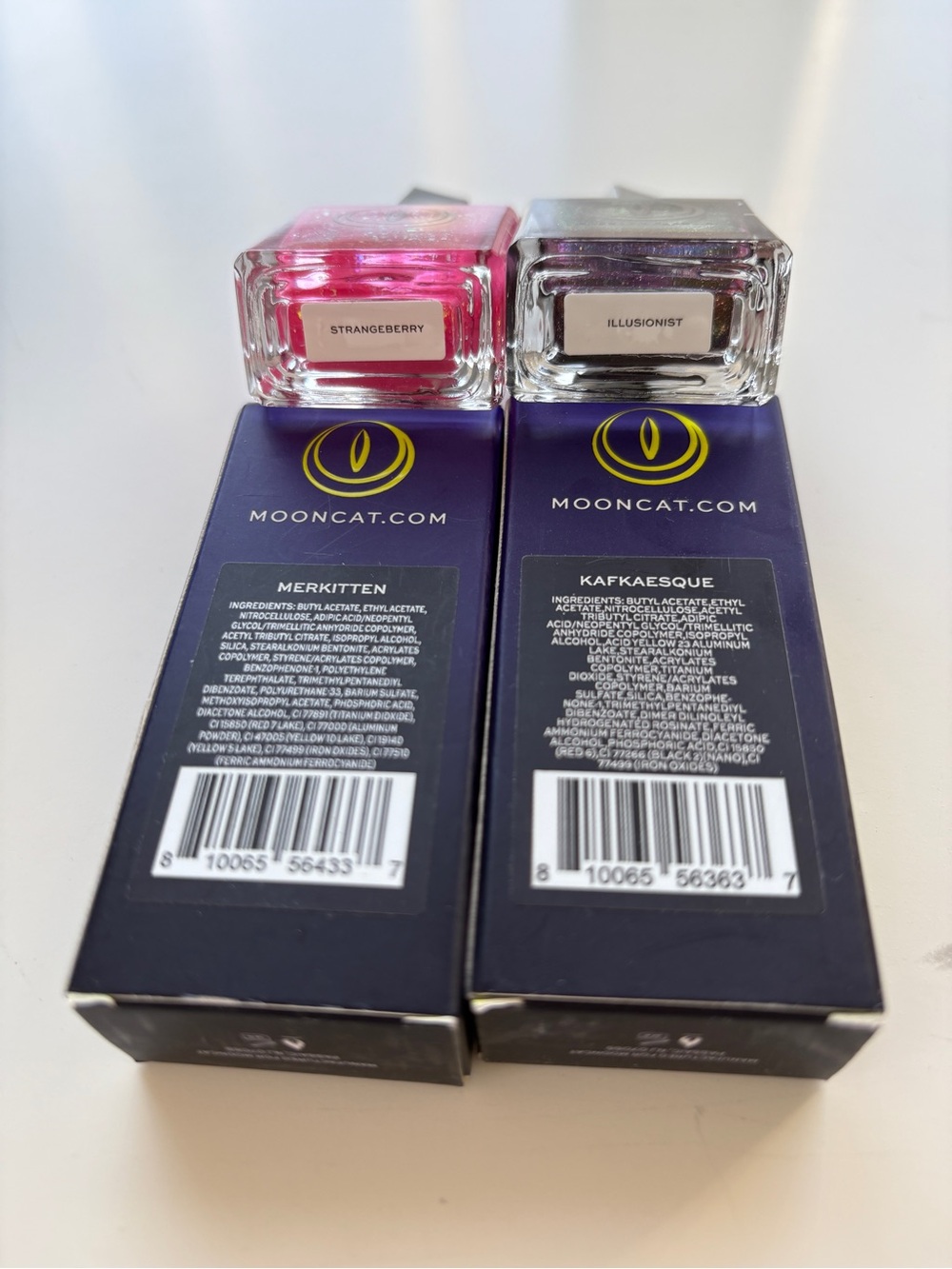 Mooncat Nail Lacquer Polish Lot of 4 Merkitten Kafkaesque - Picture 2 of 2